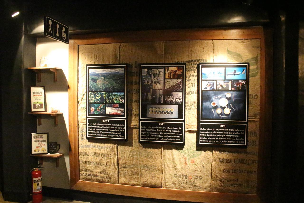 The Cavern Pod Hotel & Specialty Cafe El Nido Exterior foto
