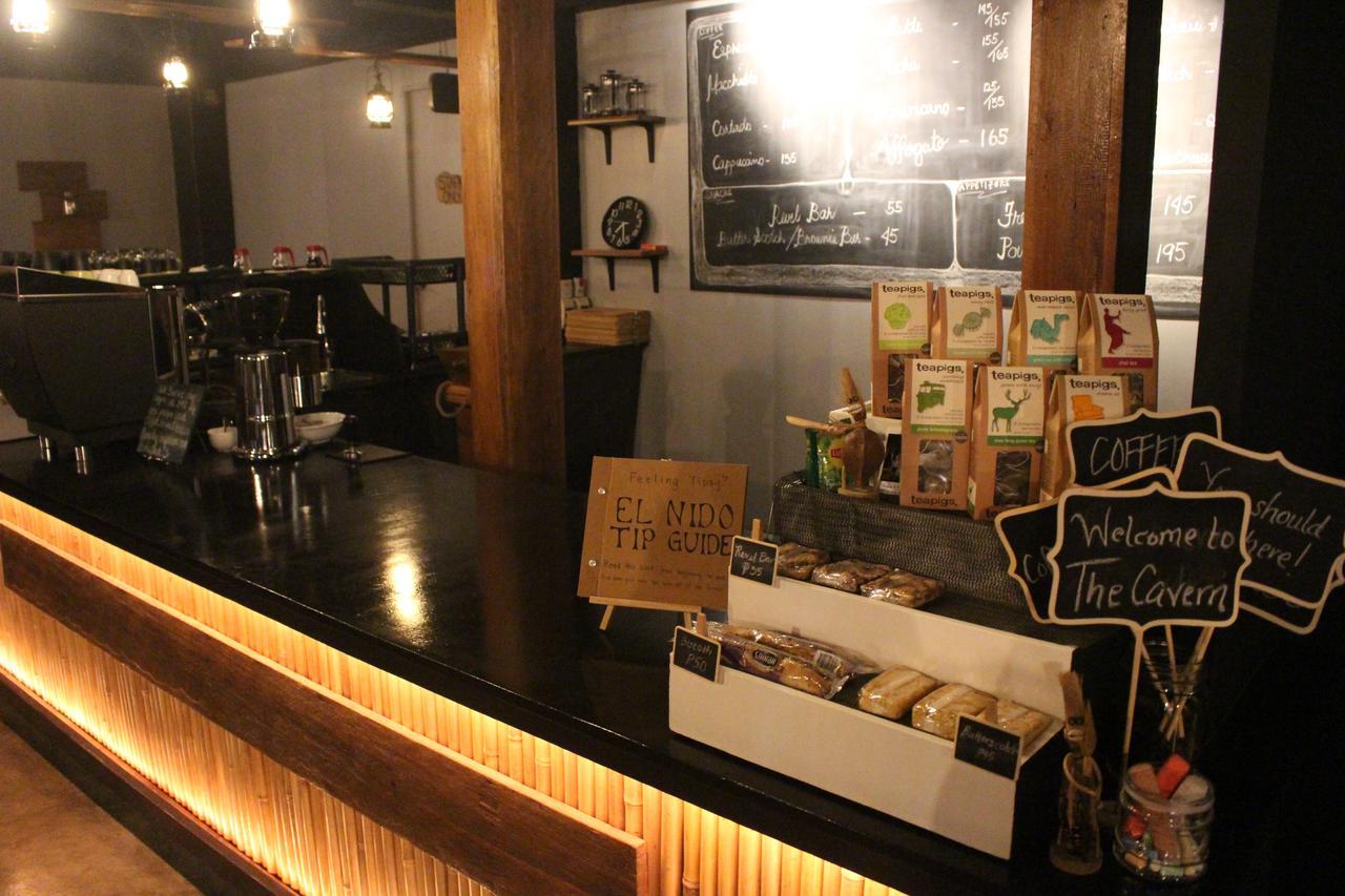 The Cavern Pod Hotel & Specialty Cafe El Nido Exterior foto